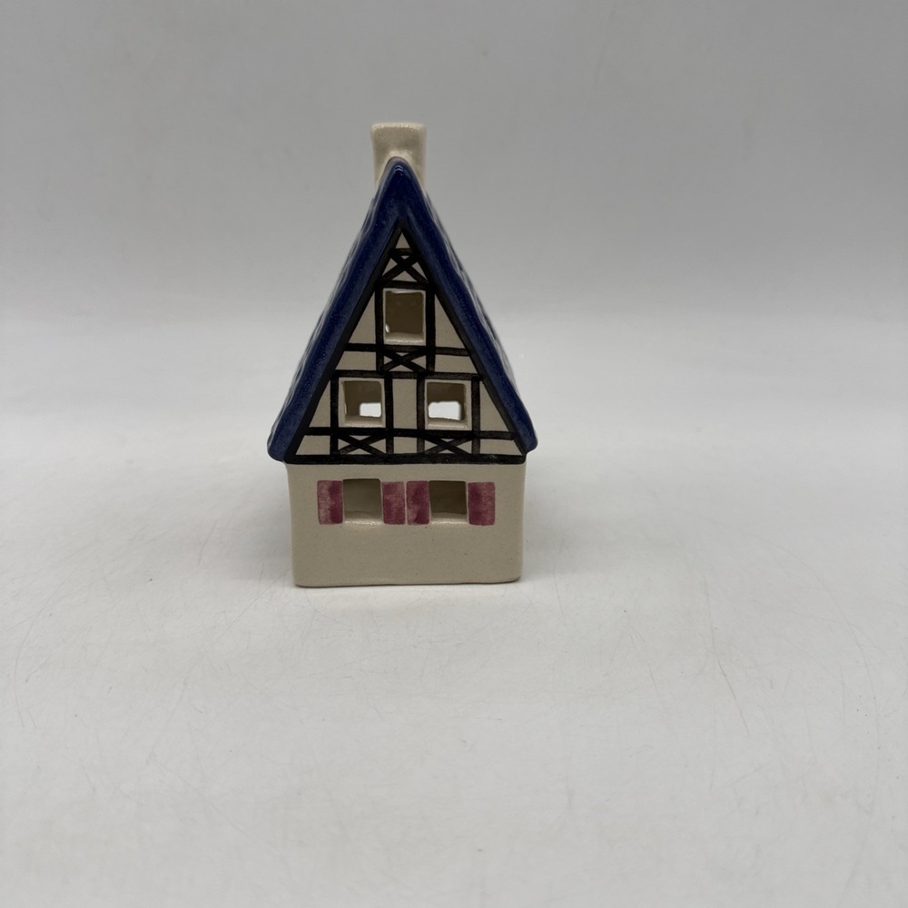 Ursula Leyk Lichthaus House Tea Light Candle Holder 1989 W. Germany ~5"